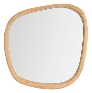 Stensko ogledalo z lesenim okvirjem 45,5x47 cm Alura – Kave Home