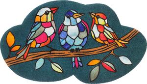 PREDPRAŽNIK Morning Choir 70/120 cm potiskano siva