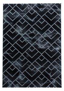 TKANA PREPROGA Naxos 3814 silber 120/170 cm tkano srebrne barve