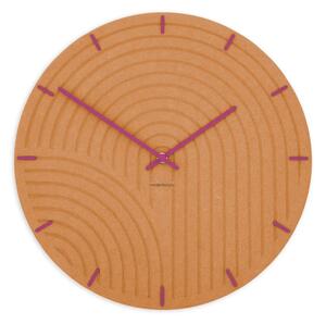 Stenska ura Luxhora Arcadia Orange 8 barv kazalcev