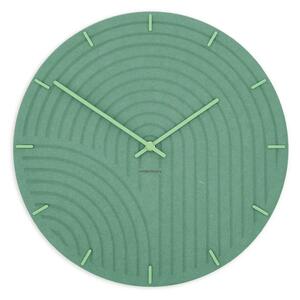 Stenska ura Luxhora Arcadia Mint Green 9 barv kazalcev