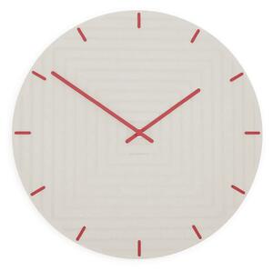 Stenska ura Luxhora Arcantra White 8 barv kazalcev