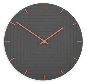 Stenska ura Luxhora Arcantra Black 9 barv kazalcev