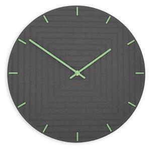 Stenska ura Luxhora Arcantra Black 9 barv kazalcev
