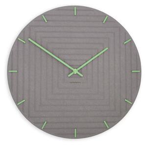 Stenska ura Luxhora Arcantra Light Grey 11 barv kazalcev