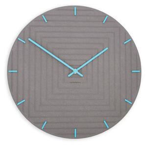 Stenska ura Luxhora Arcantra Light Grey 11 barv kazalcev