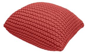 Rdeč pleten tabure Knit – Bonami Essentials