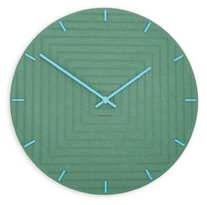 Stenska ura Luxhora Arcantra Mint Green 11 barv kazalcev