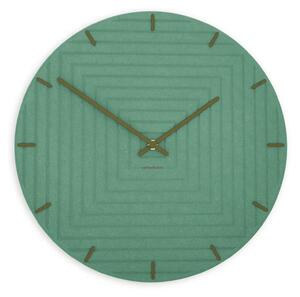 Stenska ura Luxhora Arcantra Mint Green 11 barv kazalcev