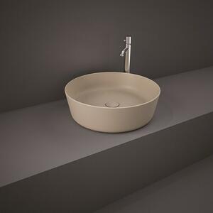 RAK Ceramics Feeling Namestitveno umivalno korito (Premer: 42 cm, Brez posebne glazure, Odprtina za armaturo: Brez, Brez izliva, Cappuccino, Mat)