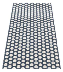 Temno moder zunanji in notranji tekač 70x150 cm Noa Dark Blue – Pappelina