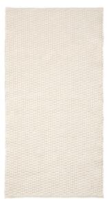 Kremno bel ročno tkan tekač iz mešanice bombaža 70x140 cm Mascarell – Kave Home