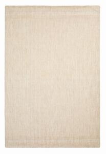 Kremno bela ročno tkana volnena preproga 160x230 cm Dalena – Kave Home