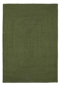 Zelena notranja in zunanja preproga iz recikliranih vlaken 160x230 cm Despas – Kave Home