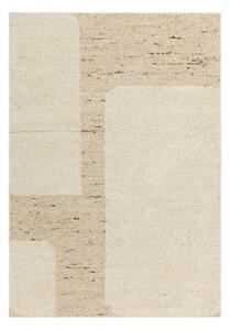 Bež obojestranska ročno tkana volnena preproga 120x170 cm Napa Tumbla – Asiatic Carpets