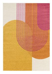 Rumeno-oranžna preproga 120x170 cm Muse Orange Retro – Asiatic Carpets