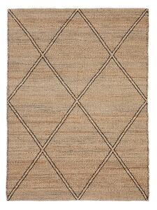 Ročno tkana preproga iz jute v naravni barvi 160x230 cm Vallalta – Kave Home