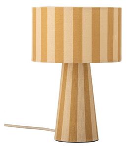 Rumena tekstilna namizna svetilka s tekstilnim senčilom (višina 30 cm) Emmie – Bloomingville