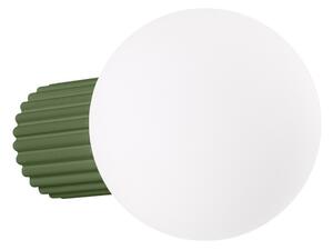 Zelena stenska svetilka ø 12 cm Orbital – Sollux