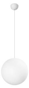 Linea Light LED-visoka svetilka Oh! P, premer 38 cm, bela, 3.000 K, 1.584 lm, Bela, Dnevna soba / jedilnica, Plastika, Sodobni