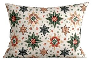 Prevleka za vzglavnik iz mikrovlaken CHRISTMAS STAR 50x70 cm, barvna