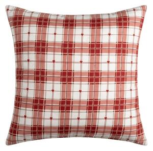 Prevleka za vzglavnik iz mikrovlaken TARTAN SRCE 45x45 cm, barvna