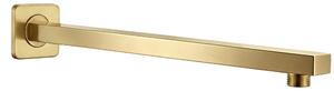 Kvadratni nosilec za tuš REA JS-9022BG 40cm Brush Gold