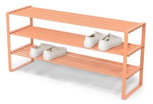 Rožnato-oranžna jeklena omarica za čevlje 100x48,5x29 cm Rex – Spinder Design