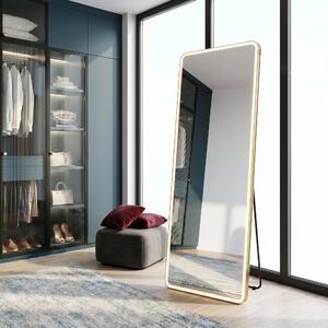 Ogledalo LED Classico 60x170cm Brush Gold