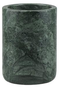 Temno zelen marmorni lonček za zobne ščetke Marble – Mette Ditmer Denmark
