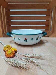 Kmečka skleda rožice 18 cm