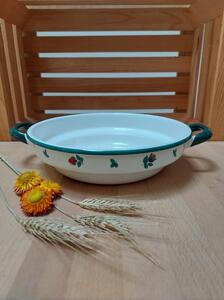 Kmečka skleda rožice 24cm