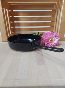 Ponev črna masivna emajlirana 24 cm