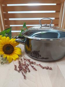 Kozica metalik črna 2,75 l