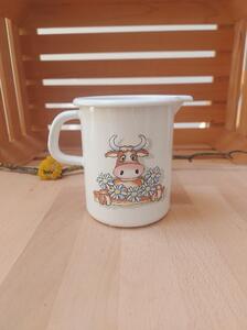 Merilni lonček s kljunom kravica Riess