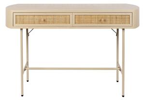 Bež stranska mizica 40x120 cm Amaya – White Label