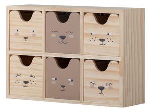 Lesen otroški organizator za igrače v naravni barvi 27x8x18 cm Calle – Bloomingville Mini