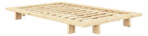 Postelja iz masivnega bora z letvenim dnom 120x200 cm v naravni barvi Japan – Karup Design