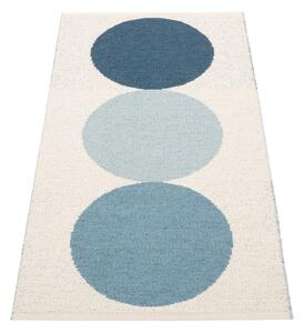 Modra/kremno bela notranja in zunanja preproga 70x140 cm Otto Sky – Pappelina