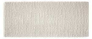 Bela kopalniška preproga 50x120 cm Aspen Bobble – Bianca