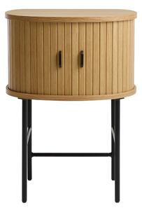 Nočna omarica v naravni barvi Nola – Unique Furniture