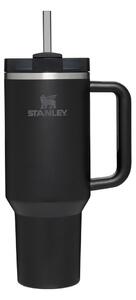 Črna termovka s slamico iz nerjavečega jekla 1,18 l Quencher H2.0 FlowState Tumbler Black – Stanley