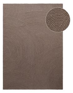 Sivorjava ročno tkana volnena preproga 200x300 cm Calmio – Hanse Home