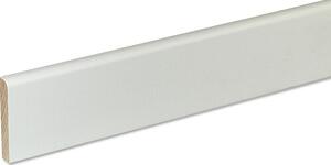 Zaključna letev (240 cm x 9 mm x 60 mm, Lakirana površina, Bele barve)