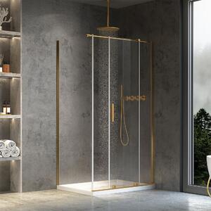 Tuš kabina REA Montana Gold Brush 100x80