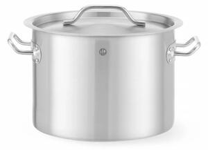 Lonec za Kuhanje s Pokrovom, 9L, Nerjaveče Jeklo, 250x180mm