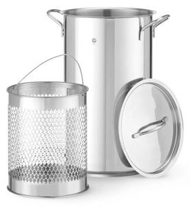 Lonec za Testenine, 5.5L, Nerjaveče Jeklo, 162x280mm