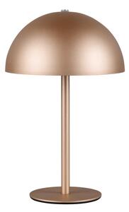 LED namizna svetilka v bronasti barvi s kovinskim senčilom (višina 21 cm) Munoz – Reality