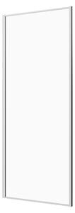 Sanotechnik Tuš stena fiksni del Slim Line (80 x 200 cm, Debelina: 6 mm, Krom)