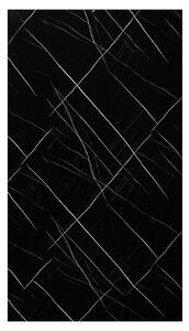 Panelna plošča Sahara Black (122 x 260 cm, Črna)